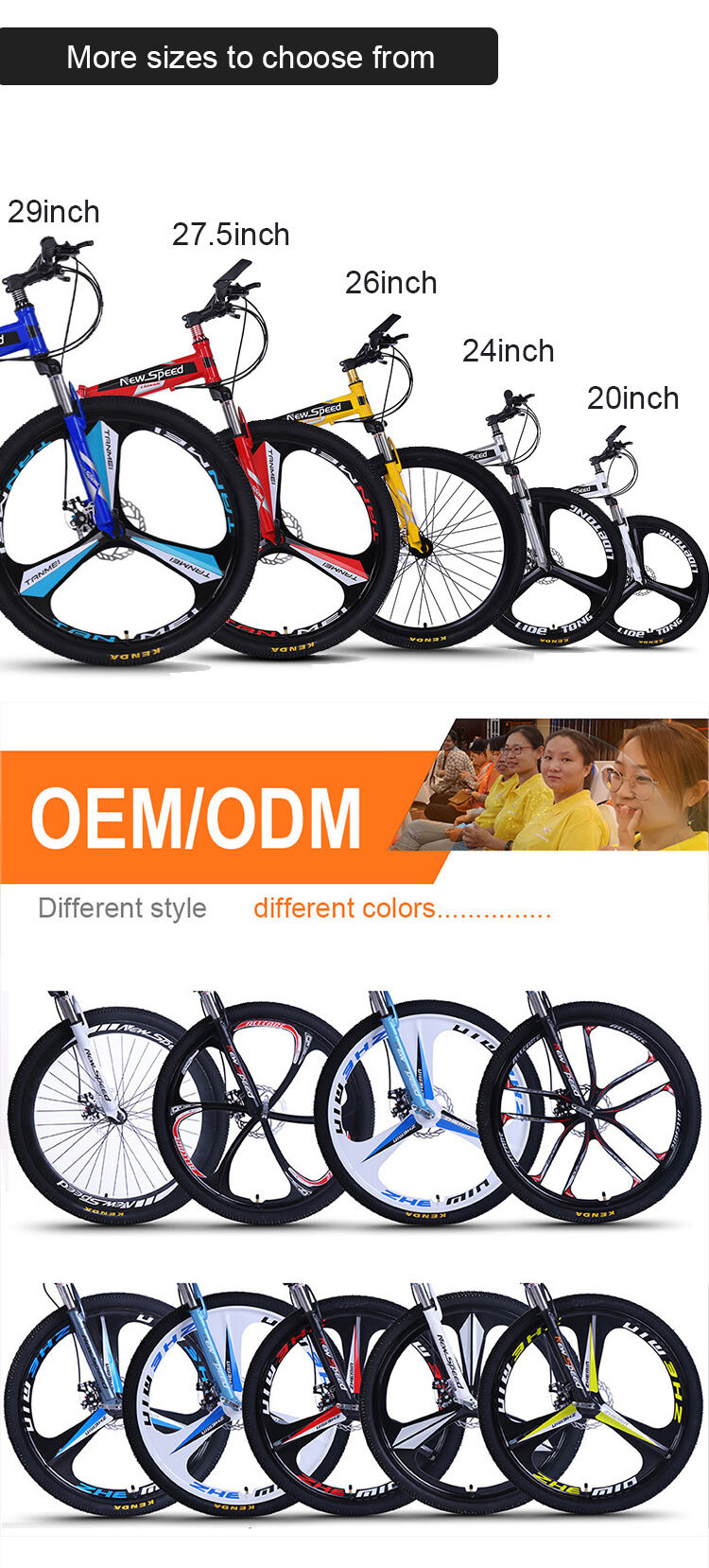 Folding Bike Adults Mountain Cycle Full Suspension Foldable Bicycle supplier