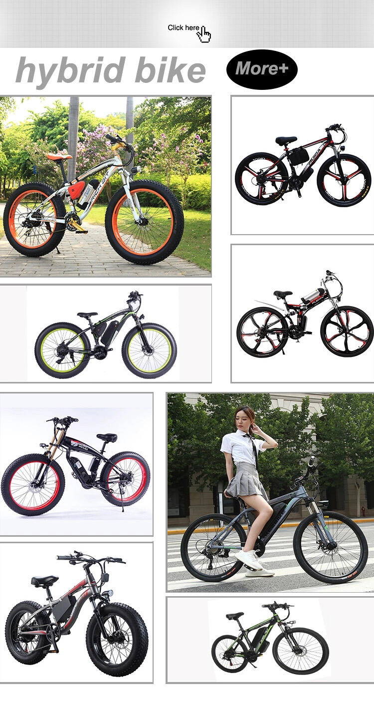 26 Inch 2 Wheel Electric Bike 350W Snow Bicycle 48V Off Fat Tire Bike For Travel Free Postage details