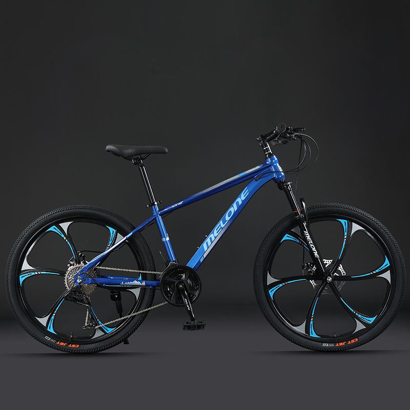 26'' Downhill Mountain Bike New Design Carbon Steel Frame Aluminum Alloy Handle Bar Suspension Fork Disc Brake Braking System manufacture