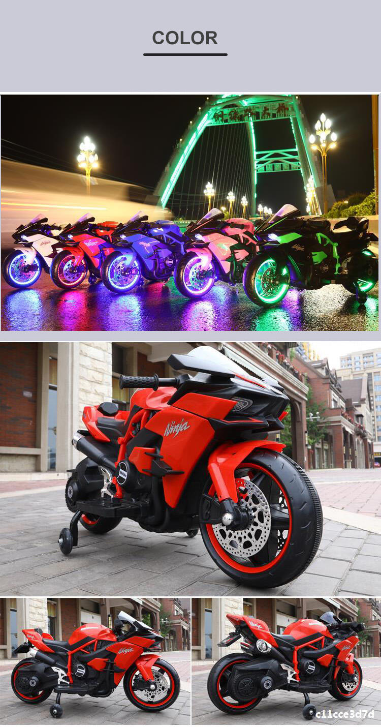 Hot Sales High Quality Plastic Children Ride On Battery Toy Electric Kids Motorcycle For Baby factory