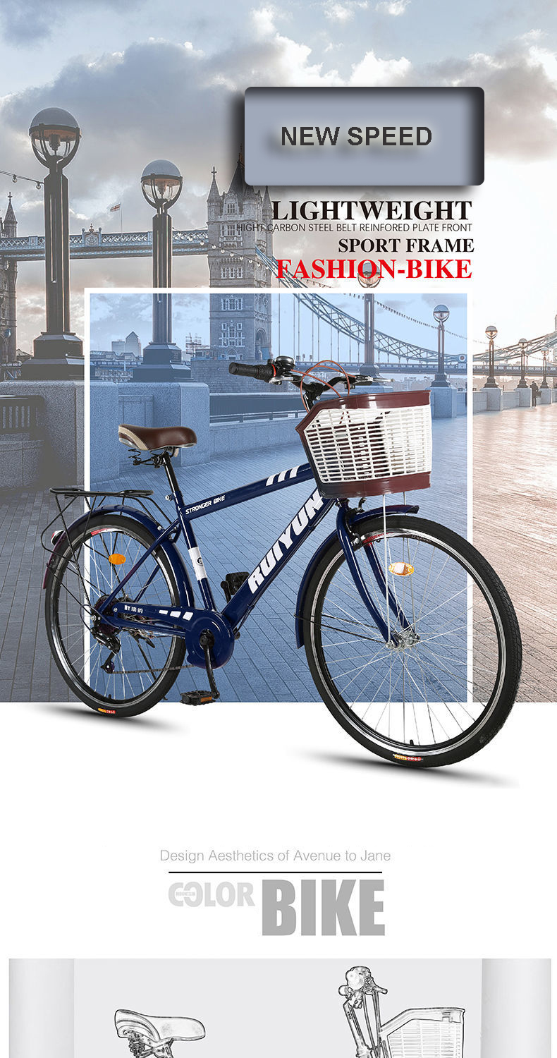 City Bike Man Road Bicycles And Light Men City Bicycle Cummter Bike City Mountain Bike Used Bicycles supplier