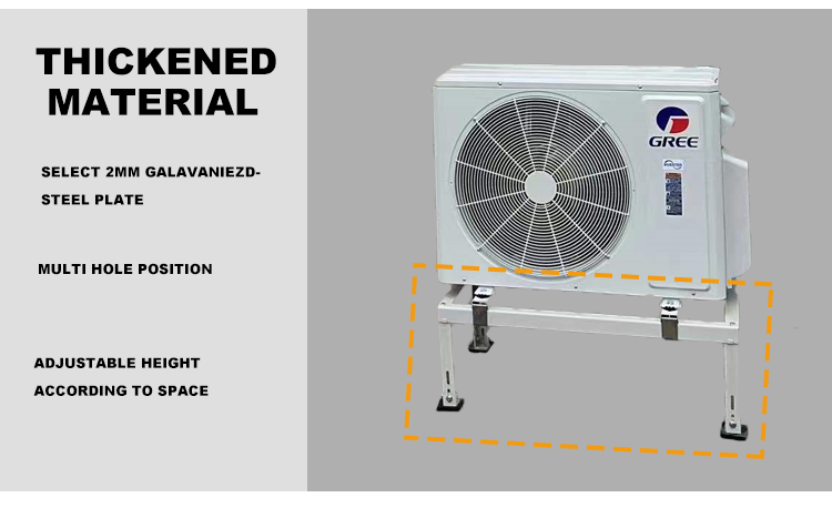 Wholesale Factory Price Custom Made Bracket Air Conditioner Aircon Bracket For Air Conditioner Use High Quality details