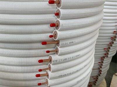 Aesthetics and protection benefits of a refrigerant line hide system