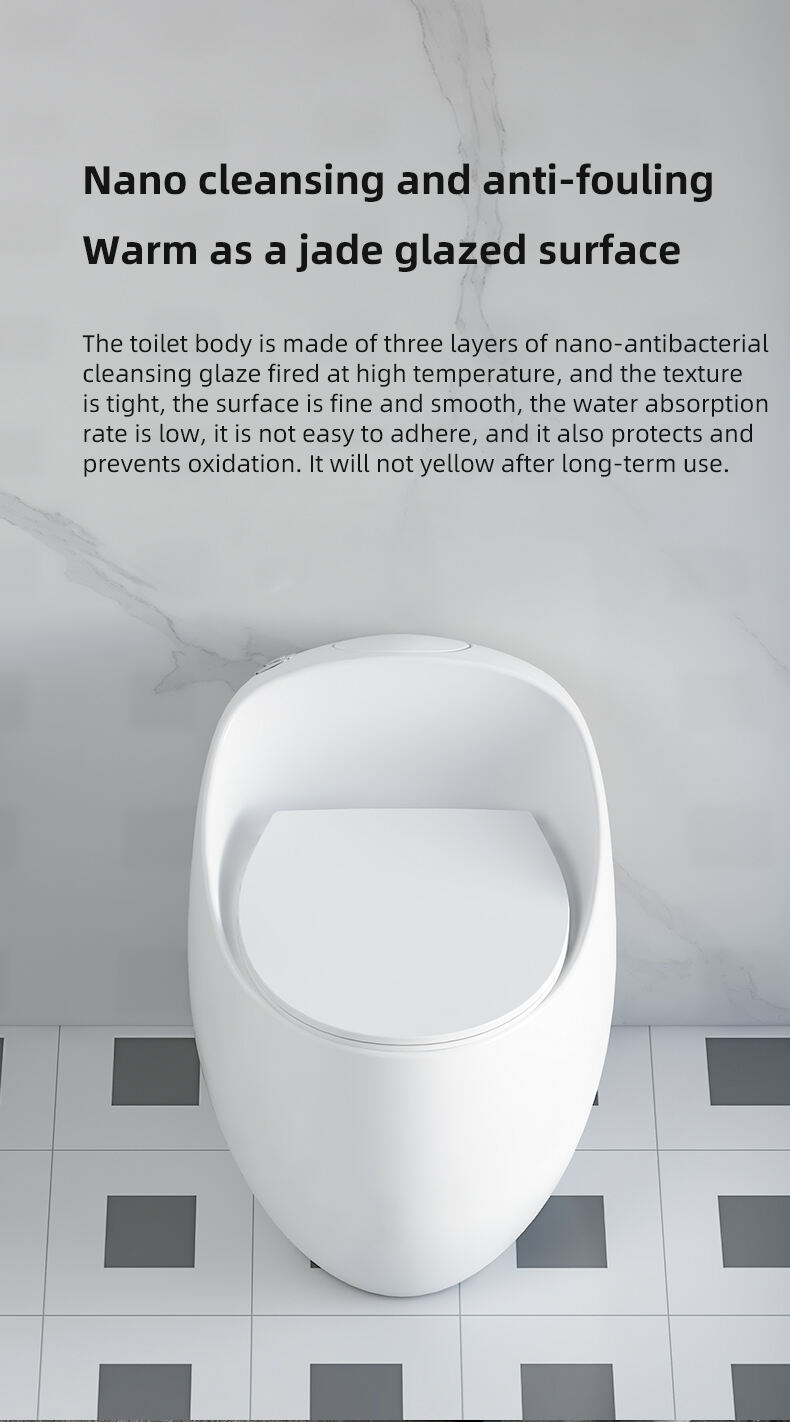 New design S-trap ceramic bathroom wc commode color toilet bowl round egg shaped one piece toilet details