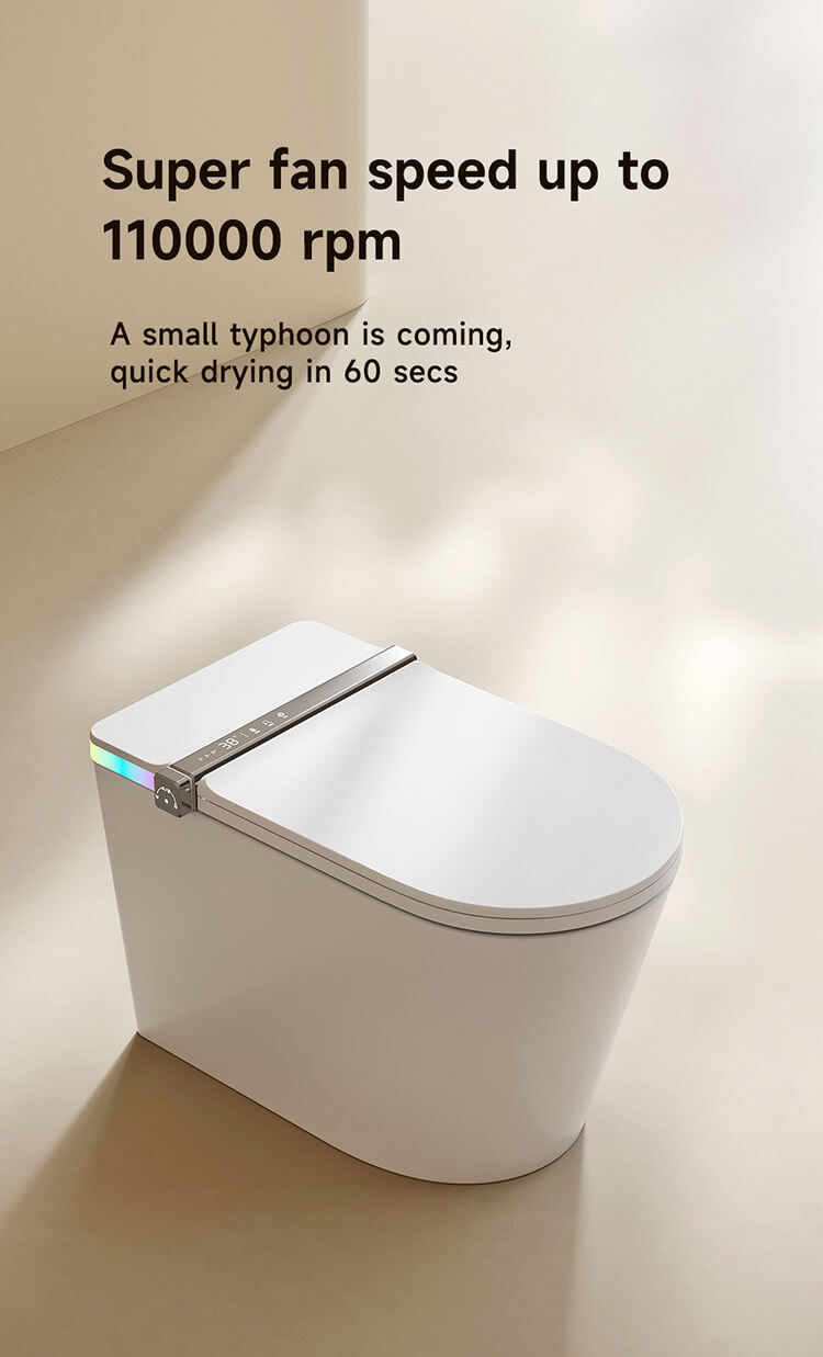 Automatic self-clean sanitary ware smart bidet toilet ceramic intelligent toilet bowl bathroom wc smart toilet supplier