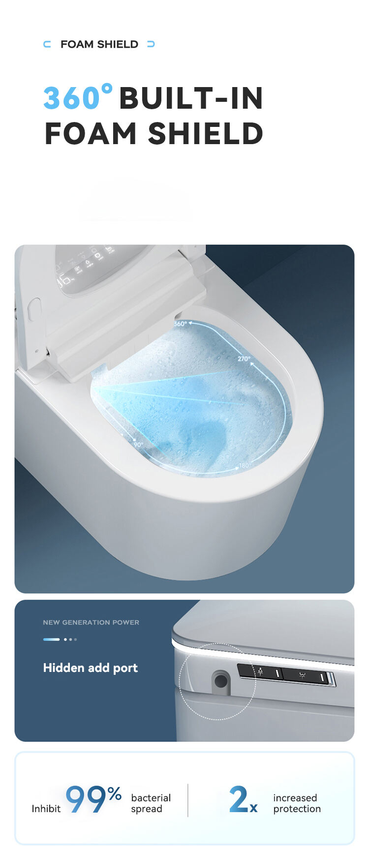 Back to wall mounted hanging toilet bowl automatic flush electric bidet commodes intelligente toilette wall hung smart toilet manufacture