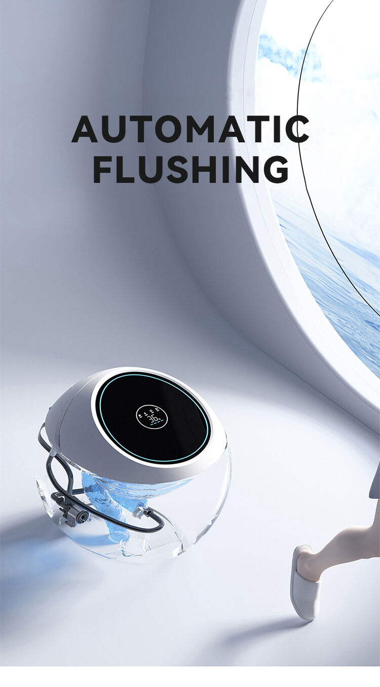 New design instant heating round intelligent toilet bidet IPX4 waterproof auto flush ceramic egg shape smart toilets factory