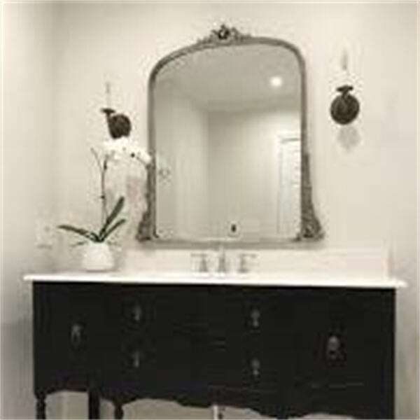 Add charm and character with an old-world vanity design