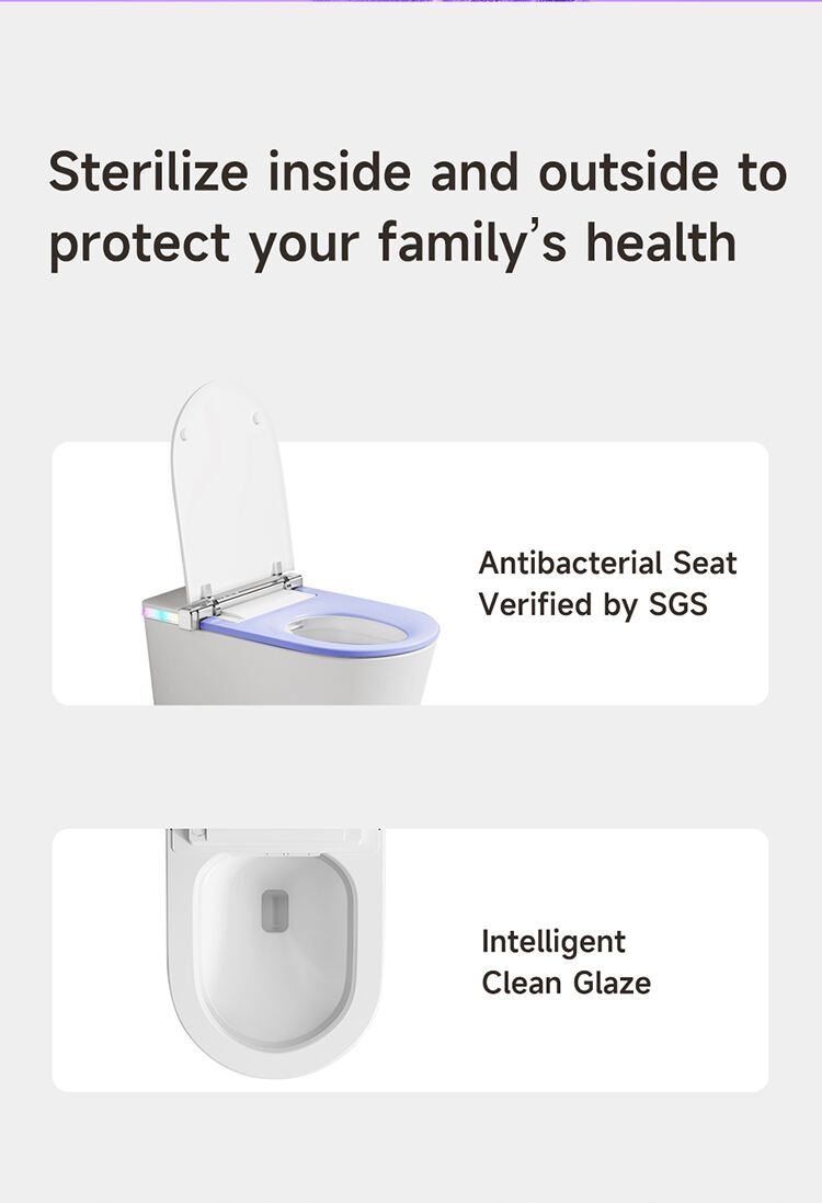 Automatic self-clean sanitary ware smart bidet toilet ceramic intelligent toilet bowl bathroom wc smart toilet details