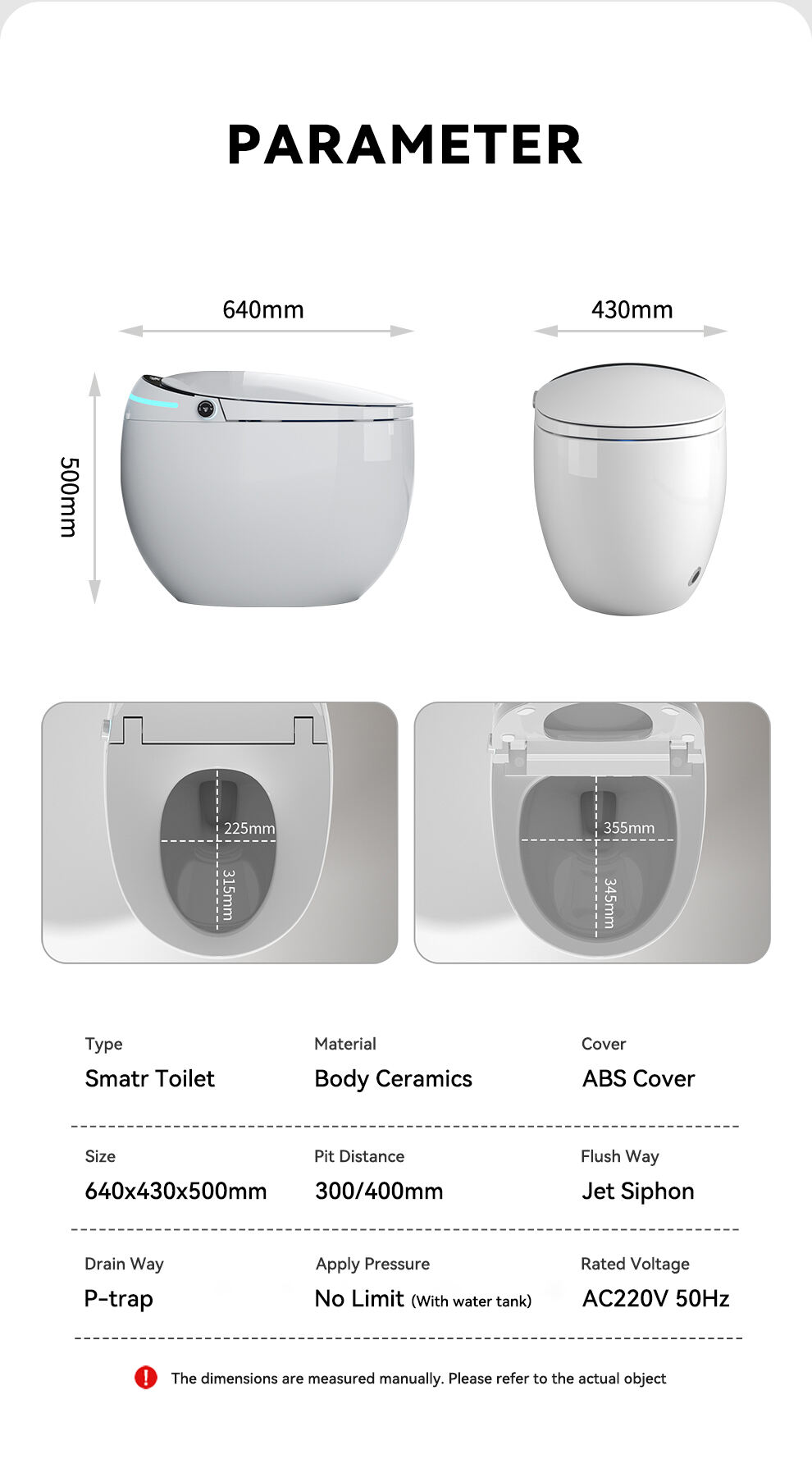 Modern Intelligent Toilet Electronic Automatic Ceramic Toilet Bowl Auto Open Sensor Flush Commode Intelligent Smart Toilet manufacture