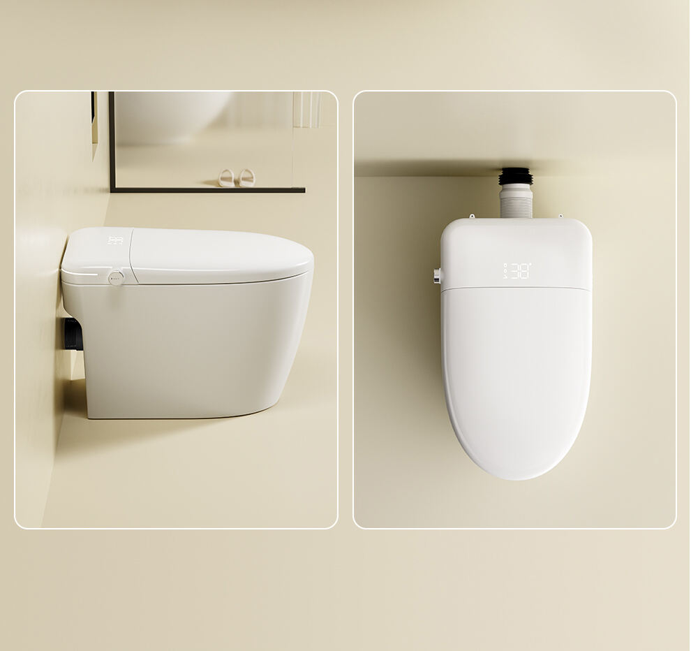 Modern Electronic Automatic Ceramic Toilets Bowl Wc Bathroom WC One Piece Intelligent Smart Toilets supplier