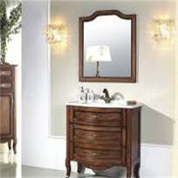 Traditional elegance meets modern functionality in an antique style vanity