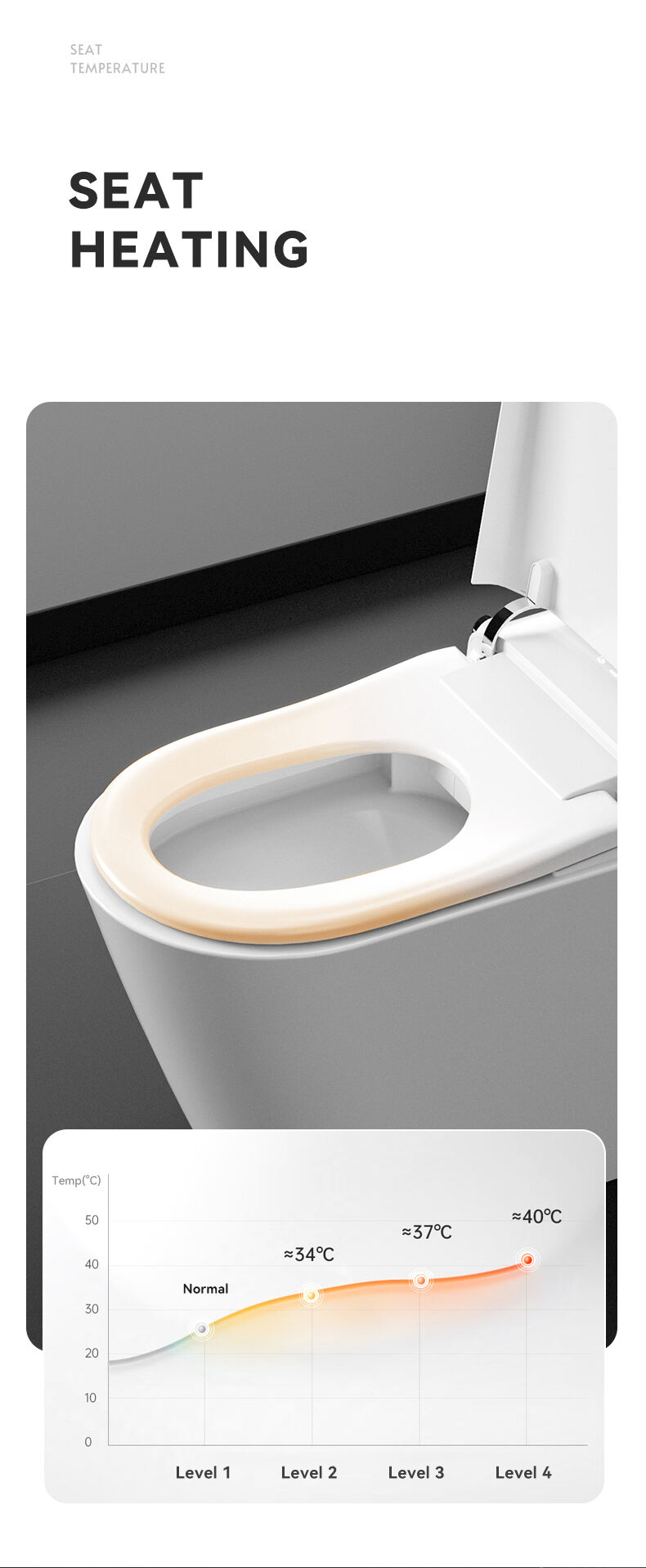 Modern auto sensor flush electric bidet bathroom wc toilet ceramic p trap  intelligent smart toilet supplier