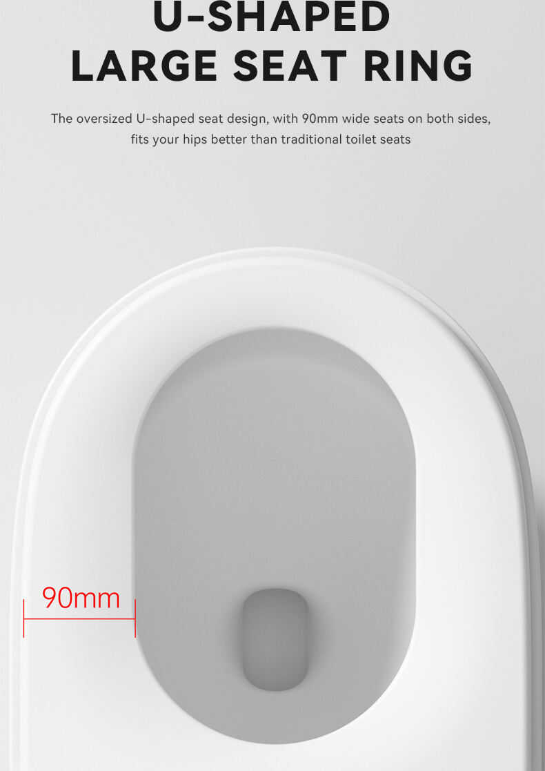 Modern automatic sanitary wares auto sensor flush electric bidet intelligent wc toilet ceramic p trap smart toilet for bathroom manufacture