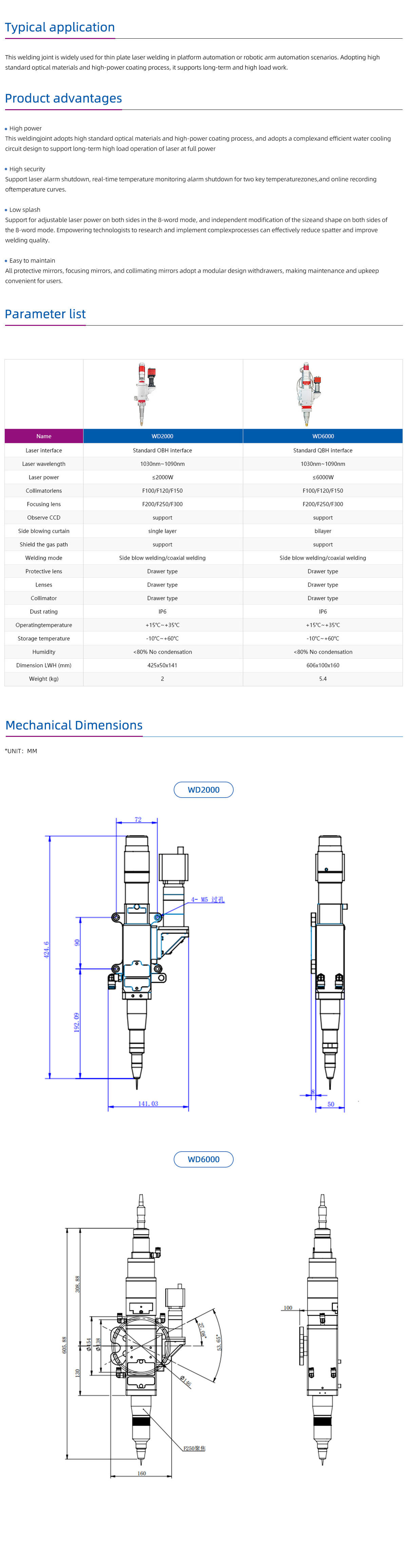 WD6000 supplier