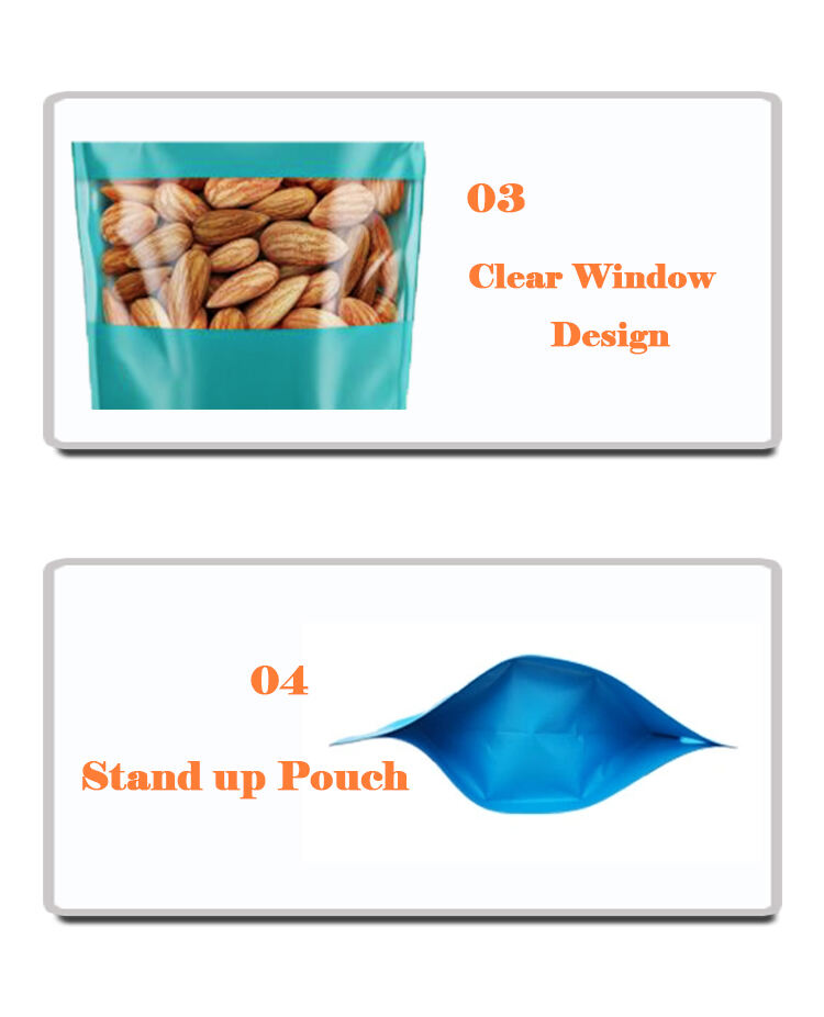 Wholesale custom printed color packaging eco-friendly flat black coffee packaging bags custom coffee packaging details