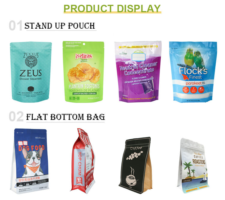 250g 500g 1kg Flat Bottom Coffee Pouch Custom Empty Coffee Bags Custom Printed Coffee Beans Packaging Bags details