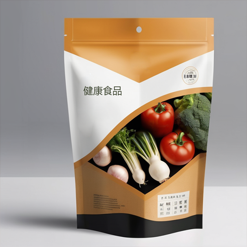 Custom printed biodegradable edible food packaging ziplock bag mylar plastic zipper lock resealable stand up bag factory