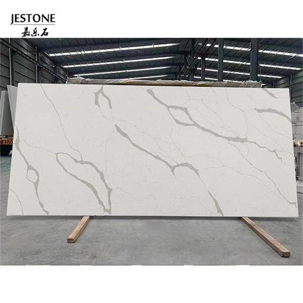 Enhance your space with the sleek and modern look of artificial quartz stone.