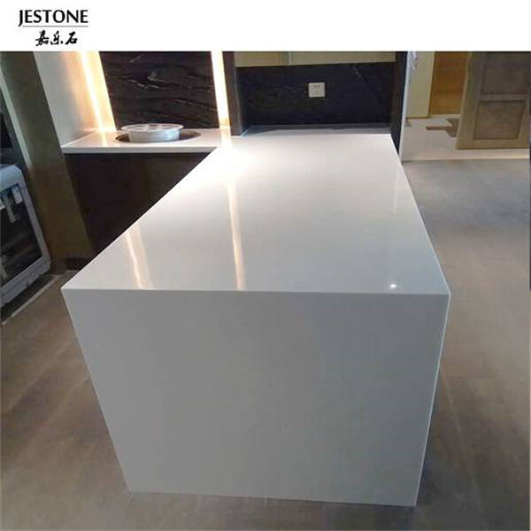 Maklik om skoon te maak en te onderhou - Super White Quartz is die beste keuse vir enige huis.