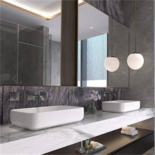 Experience luxury in your bathroom with stunning quartz countertops