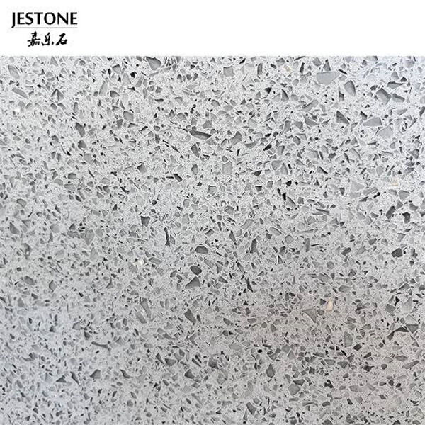 Create a Stunning Contrast with Glitter White Sparkle Quartz Countertops
