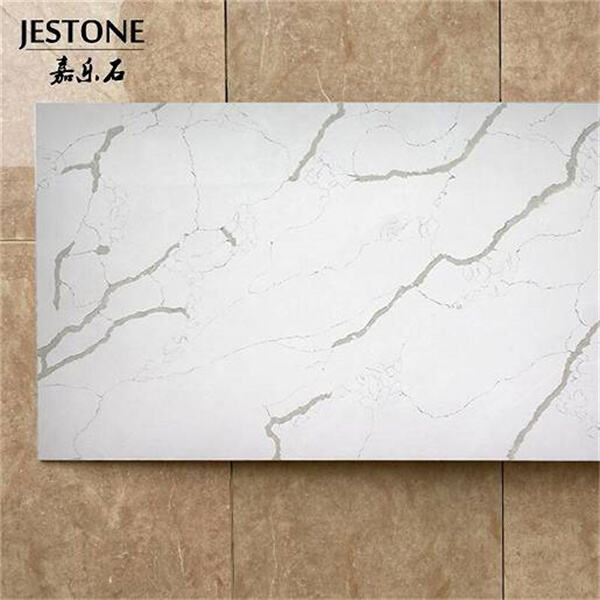 Cuir Elegance Pure le Do Seomra Folctha le Countertops Grianchloch Bán Snasta