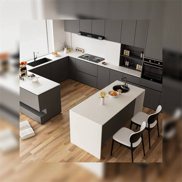 The versatility of plain white quartz in home design