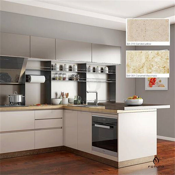 Enhance Your Kitchen with Golden Quartz Countertops