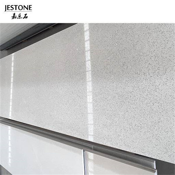 Elevate your design with the shimmering allure of sparkle quartz countertops.