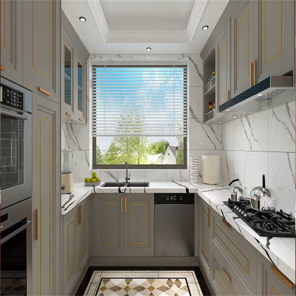 Contrasting colors meet durability in black and white quartz countertops