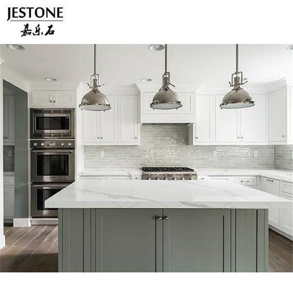 How artificial quartz countertops are made