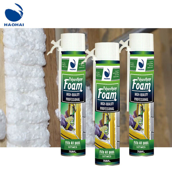 Seal holes like a pro with foam insulation foam