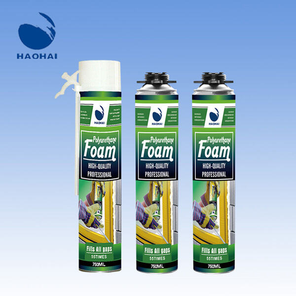 Quickly and easily insulate with foam gap filler