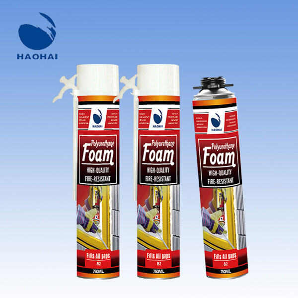 Creating a fire-resistant barrier with fireproof expanding foam