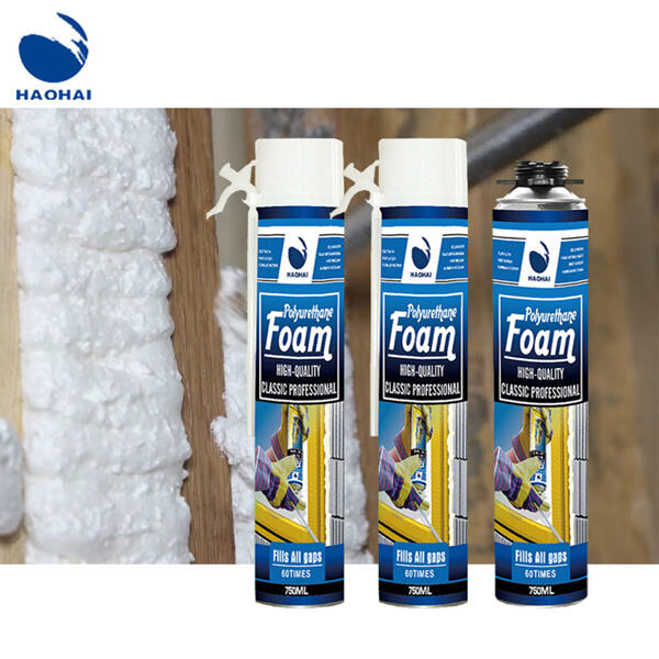 Stop energy loss and save money with PU foam for gap filling