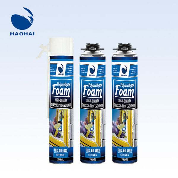 Quick set expanding foam for a wide range of applications