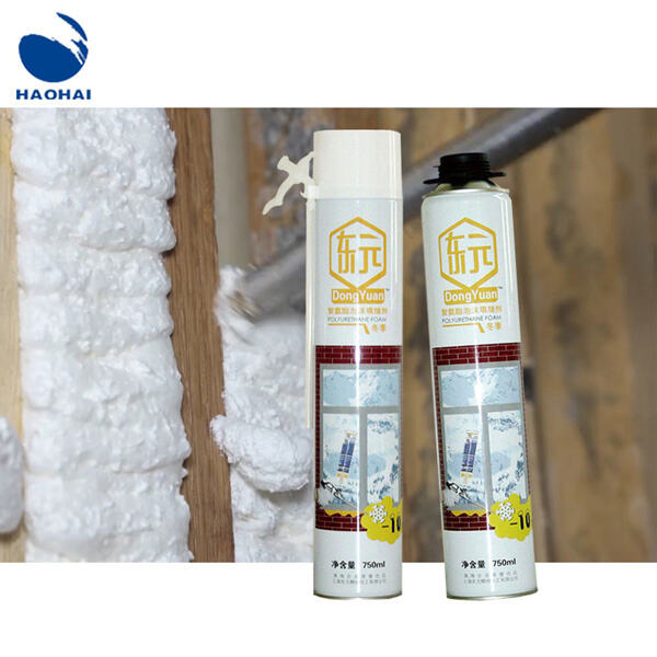 Quick and easy hole sealing solution with foam technology