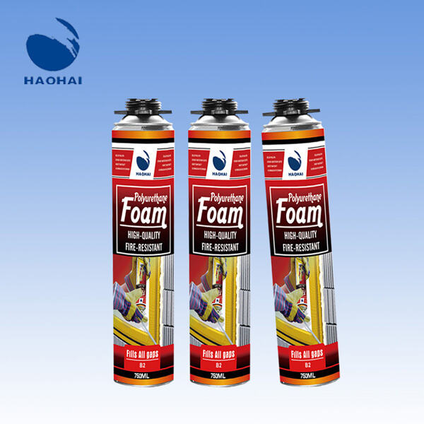 Fireproof expanding foam