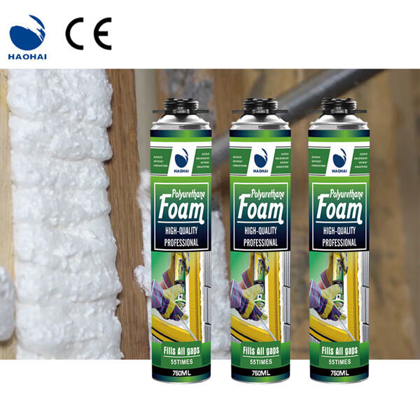 Easy and effective hole-filling with expanding foam