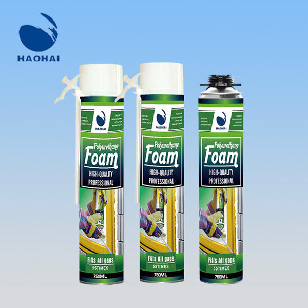 Cách nhiệt ngôi nhà của bạn với chất bịt kín dạng bọt giãn nở.