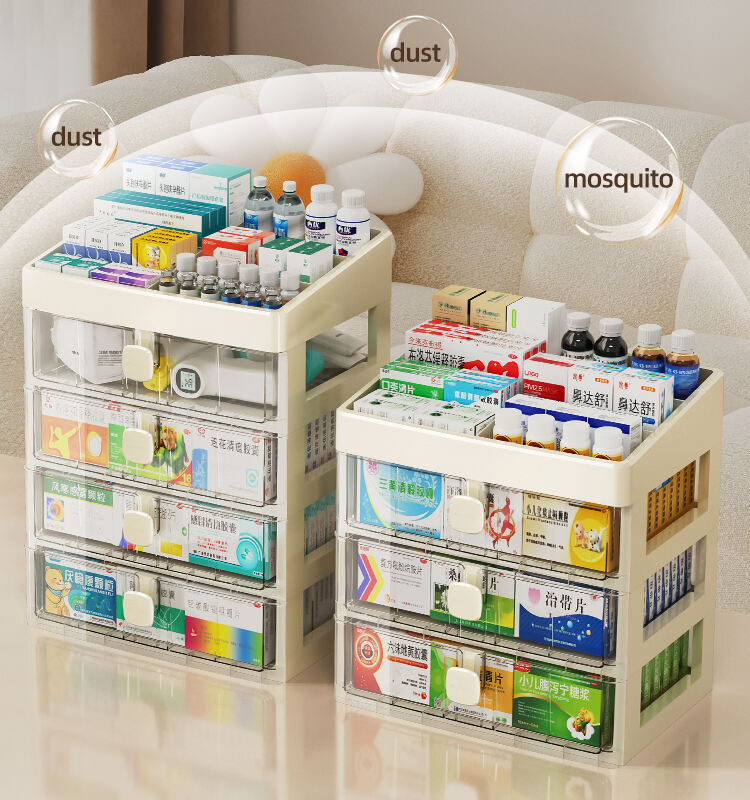 product chengyan multi layer makeup organizer cosmetic storage box bins skincare storage containers for living room drawer organizer-11