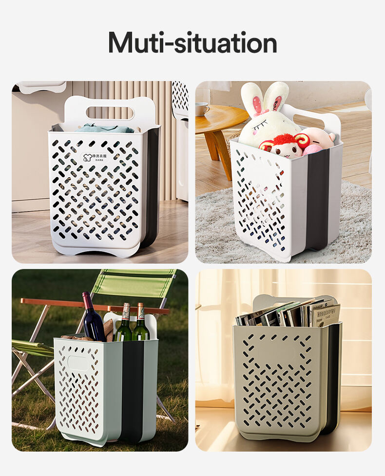 Large Loading Wall Hanging Portable Foldable Hamper Laundry Basket Laundry Basket Organizer factory