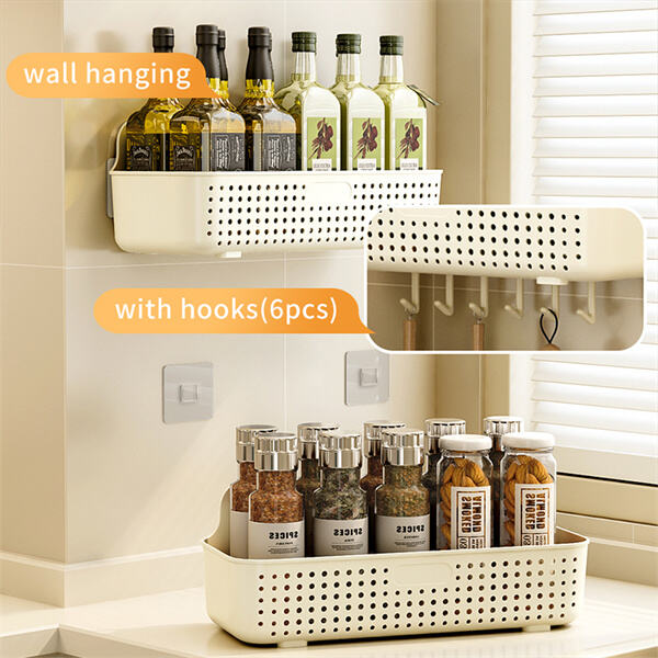 Giản hóa việc chuẩn bị bữa ăn với các đồ dùng thiết yếu được sắp xếp gọn gàng trong tủ