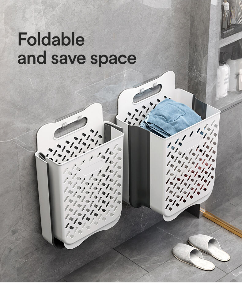 Large Loading Wall Hanging Portable Foldable Hamper Laundry Basket Laundry Basket Organizer factory