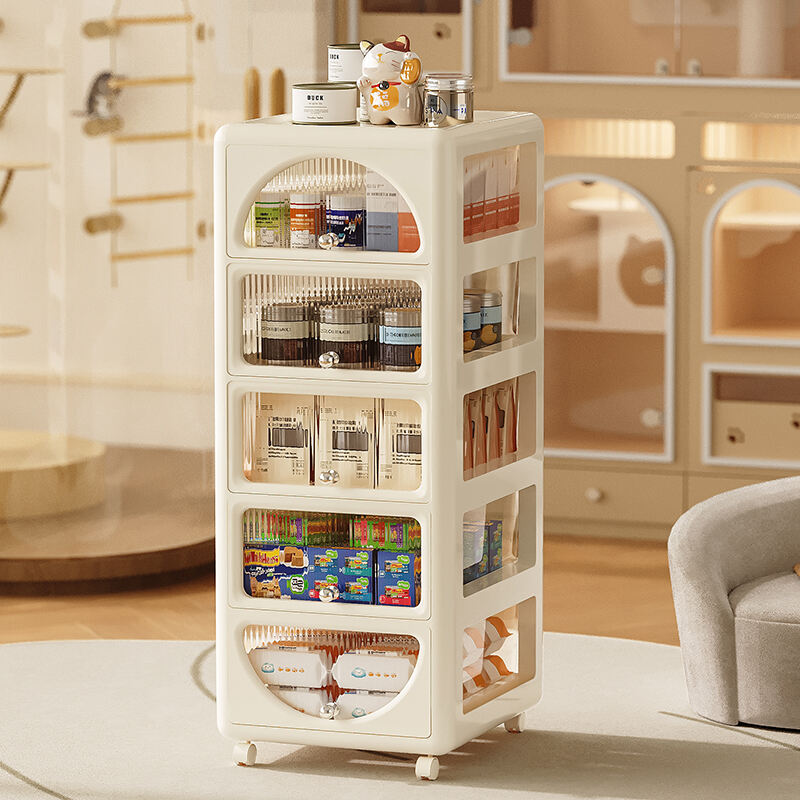 CY 24 Original Large Multi-Layer Storage Cabinets Install-free Toys Bedside Snacks Household Items Sorting Various Boxes and Bins details