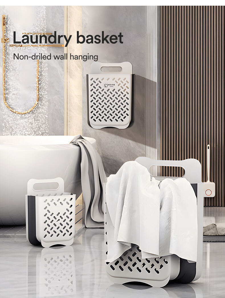 Large Loading Wall Hanging Portable Foldable Hamper Laundry Basket Laundry Basket Organizer manufacture