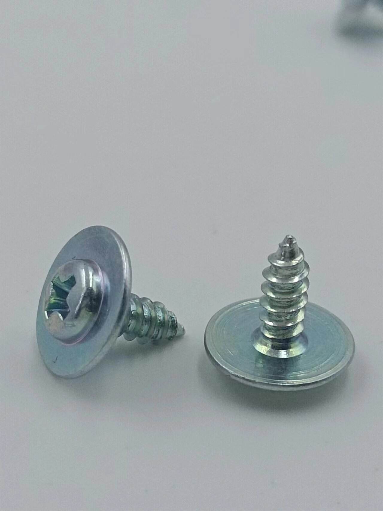 Non-standard self-tapping screw pan head with cushion Galvanized carbon steel pointy tail screw manufacturers factory