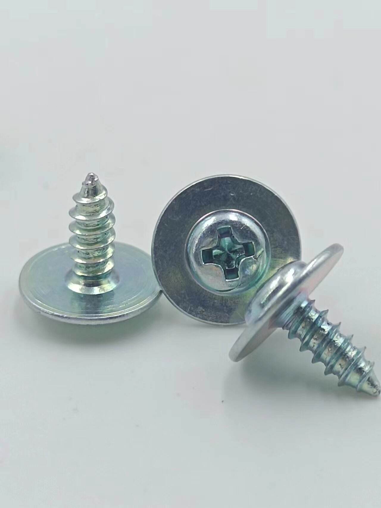 Non-standard self-tapping screw pan head with cushion Galvanized carbon steel pointy tail screw manufacturers factory