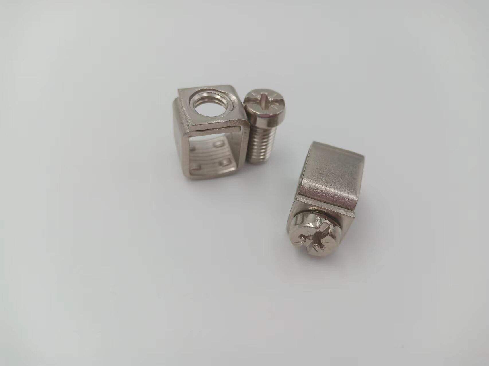 Terminal Block Connector Confirmat Screw Lathe Accessories Custom Size Stainless Steel Silver Copper Qd 2000 PCS BF T001 CN;SHG factory